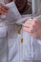 3 Layer Ventilated Beekeeping Suit with Fencing Veil - Premium Adult Suits and Jackets