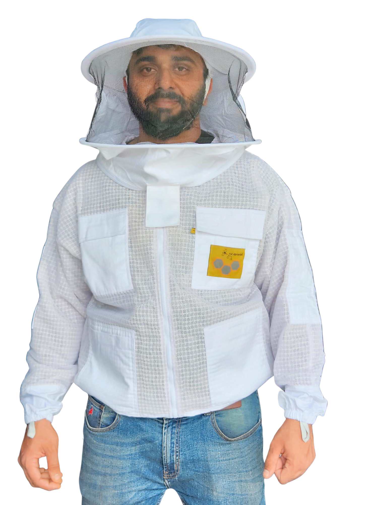 3 Layer Mesh Ventilated Beekeeping Jacket 