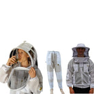 Beekeeping Jacket & Trousers Pants Set 3 Layer Mesh