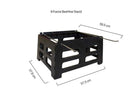Beehive stand with frame Details
