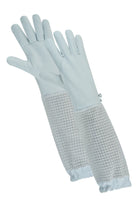 COW HIDE GLOVES WITH THREE LAYER MESH VENTILATION