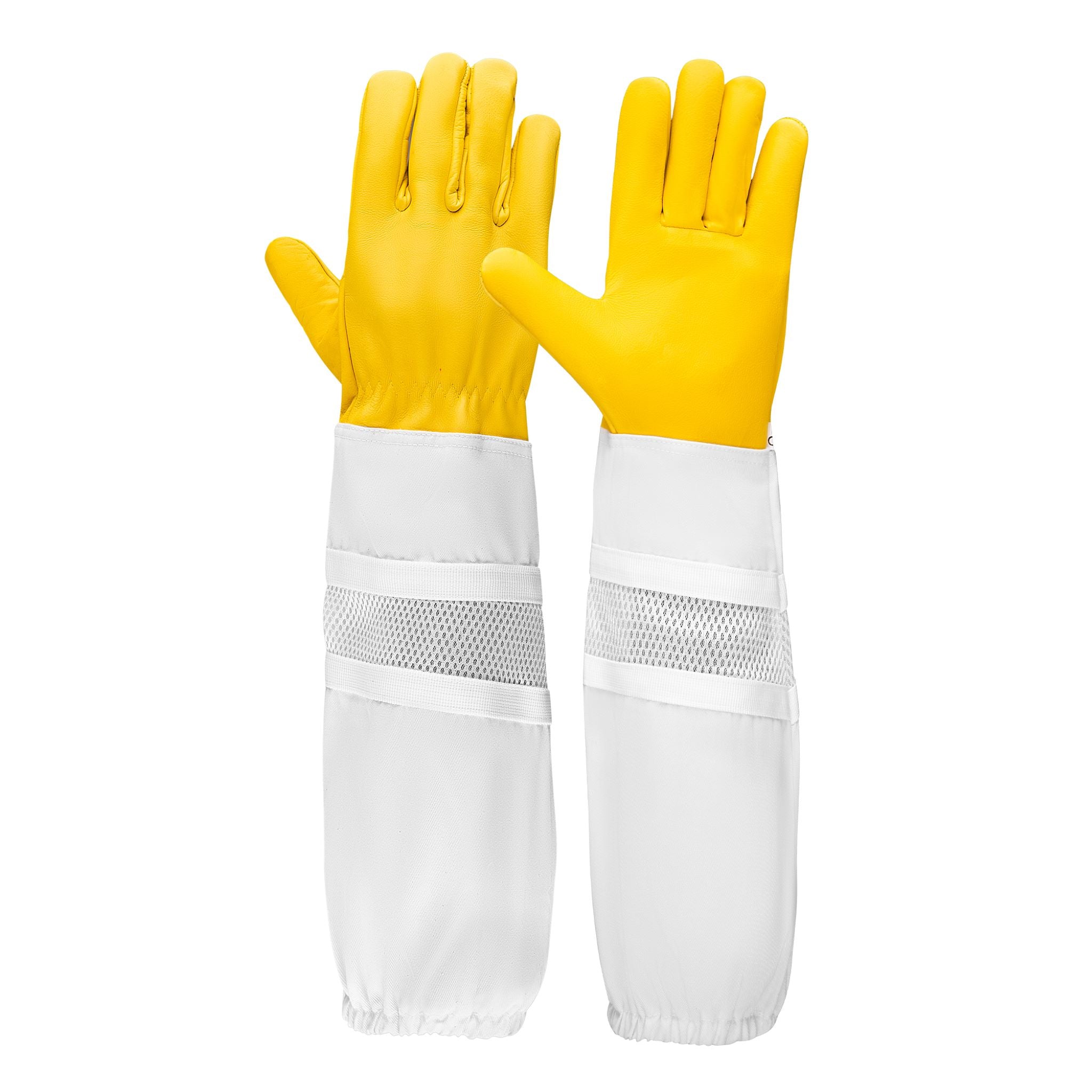 Cow Hide Ventilated Beekeeping Gloves