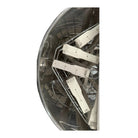 Close-up of OZ Armour honey extractor basket with wooden frame supports