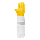 Cow Hide Ventilated Beekeeping Gloves Right Side