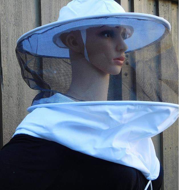 OZ ARMOUR Round Hat Veil With Strings,Beekeeping,beekeeping gear,oz armour