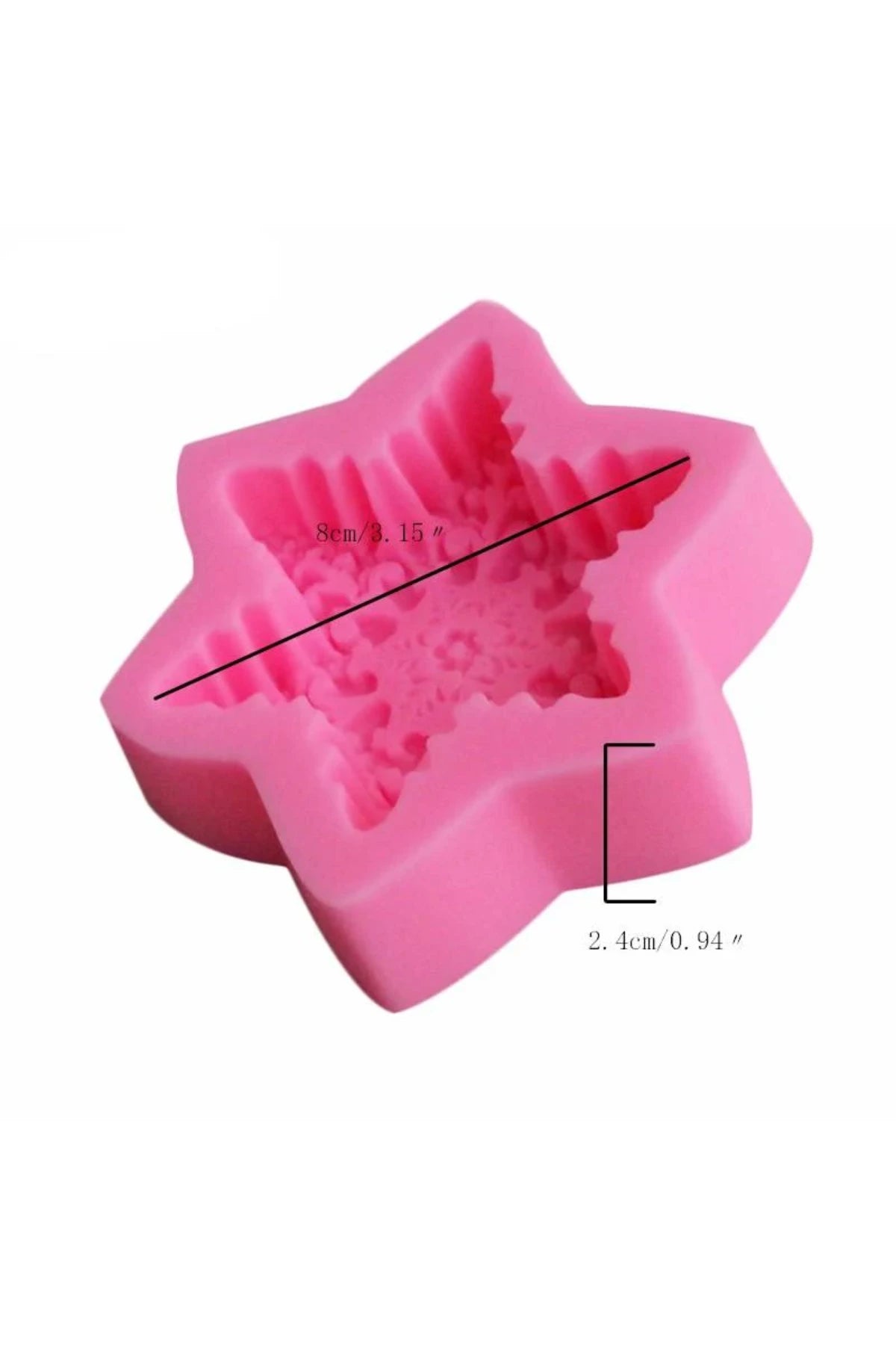 MINFEIDMS Stampo In Silicone A Forma Di Petali Di Rosa, Per Fondente E