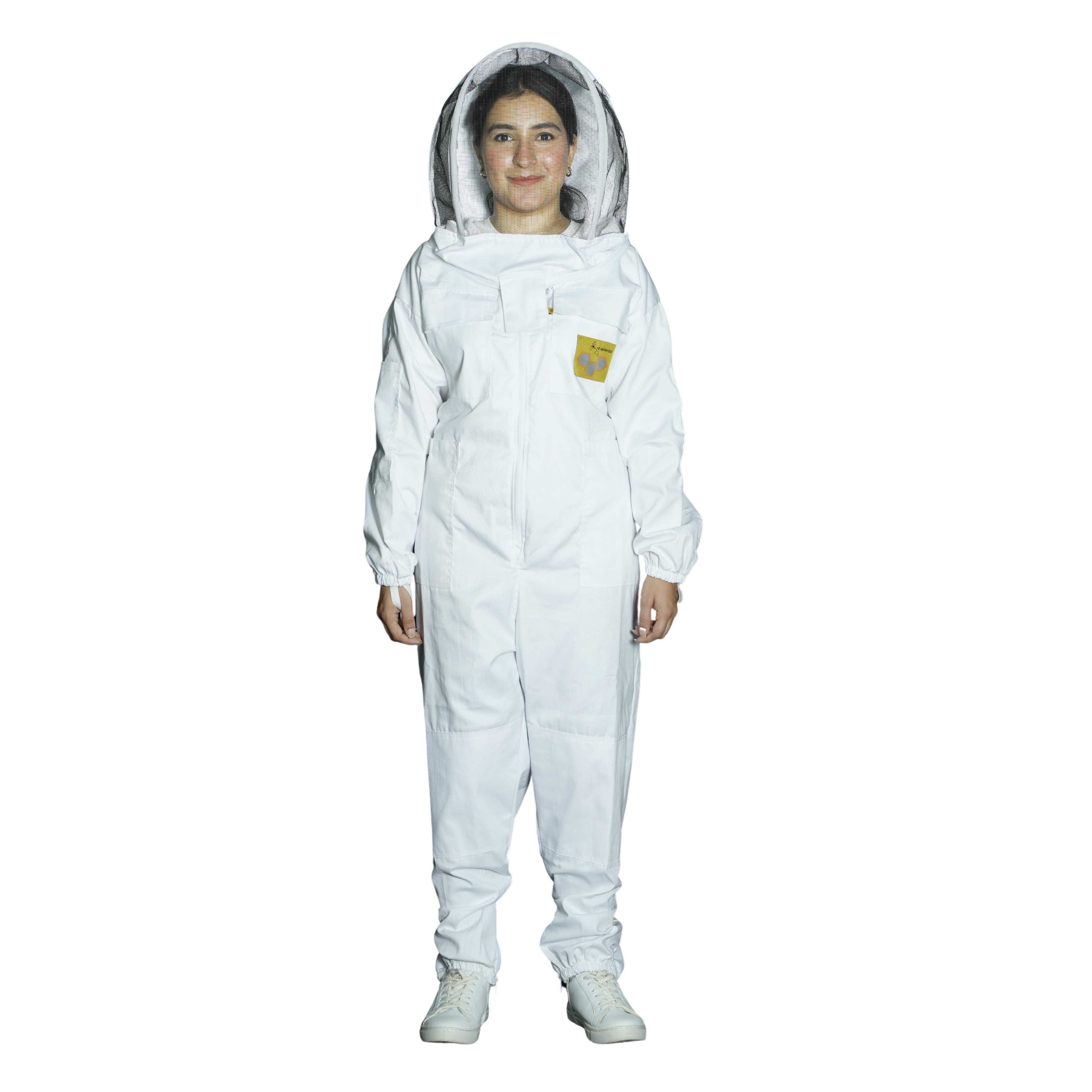 Heavy Duty Beekeeping Suit With Fencing Veil 