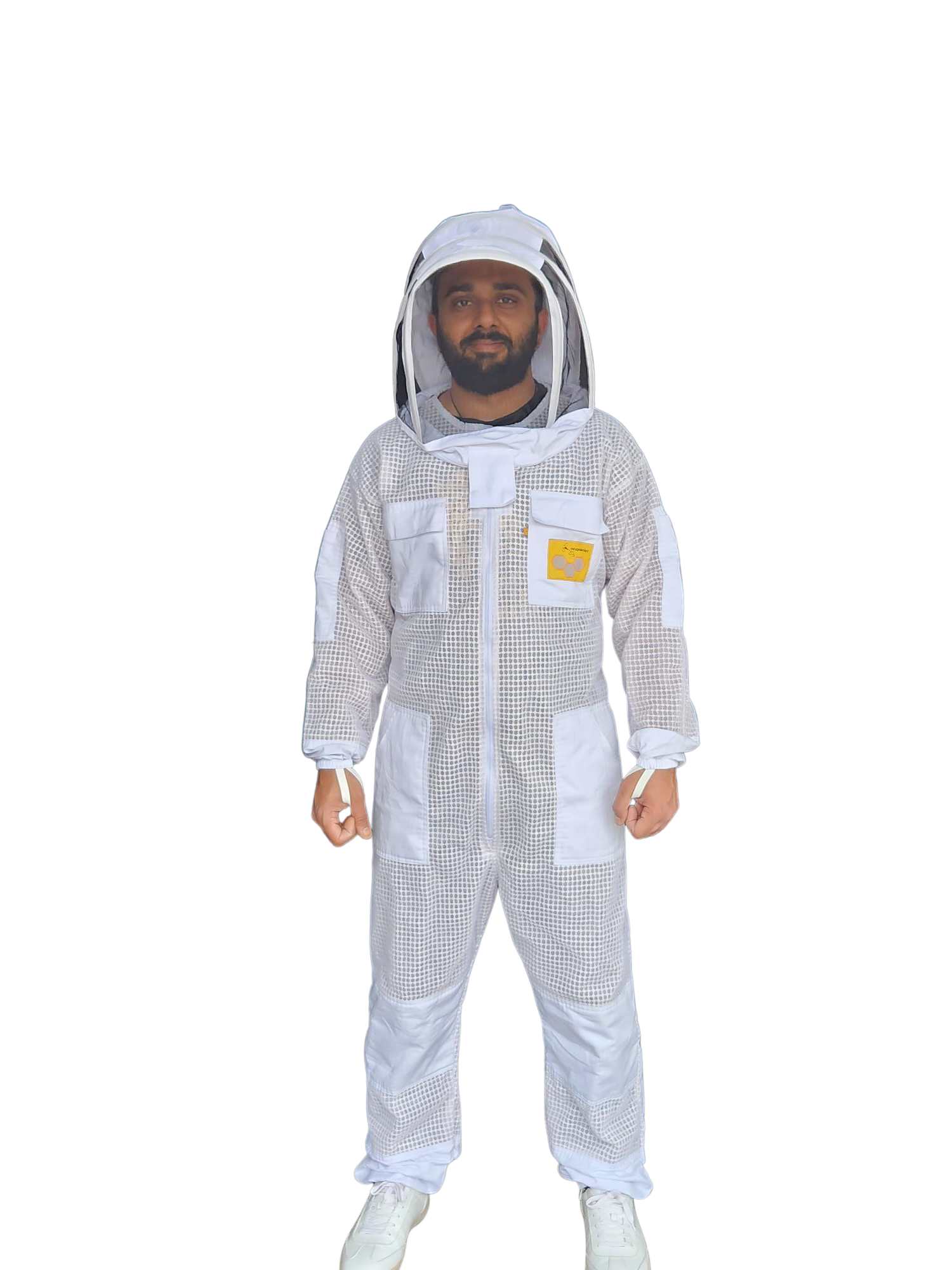 OZ APIARIST full body beekeeping suit front view