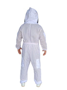 Back view of OZ APIARIST beekeeping suit with hood