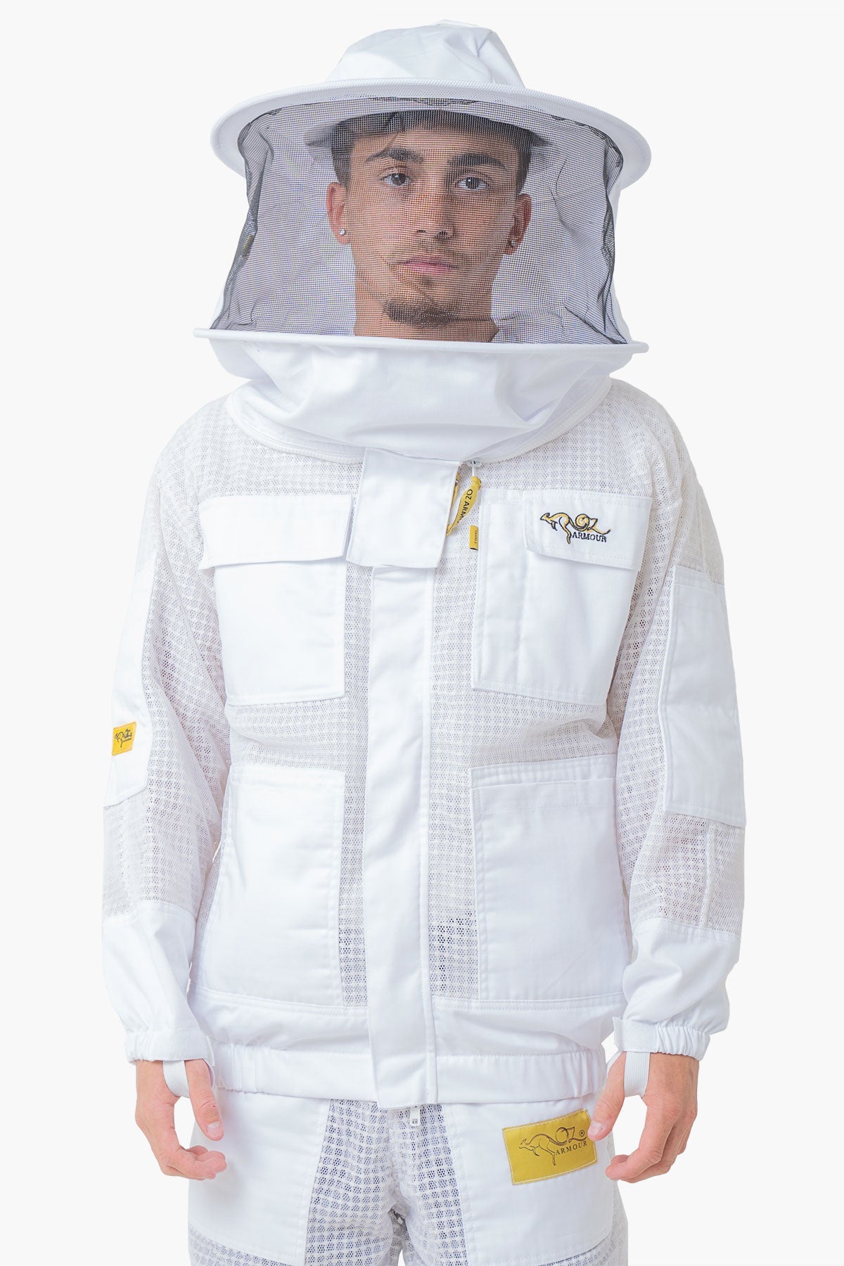 Beekeeping Beekeeping Jacket & Trousers Pants Set 3 Layer Mesh easy to wear - Premium Jackets