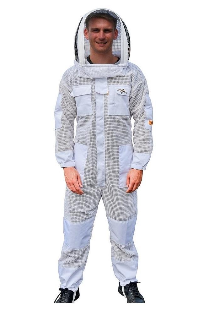 Beekeeping Starter Kit 4 With OZ ARMOUR Three Layer Mesh Beekeeping Suit - Starter Kits