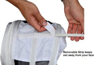 Beekeeping Suit Jacket & Trousers Pants with 2 Veils Fencing & Round Brim Hat Ventilated 3 Layer Mesh Costume - 