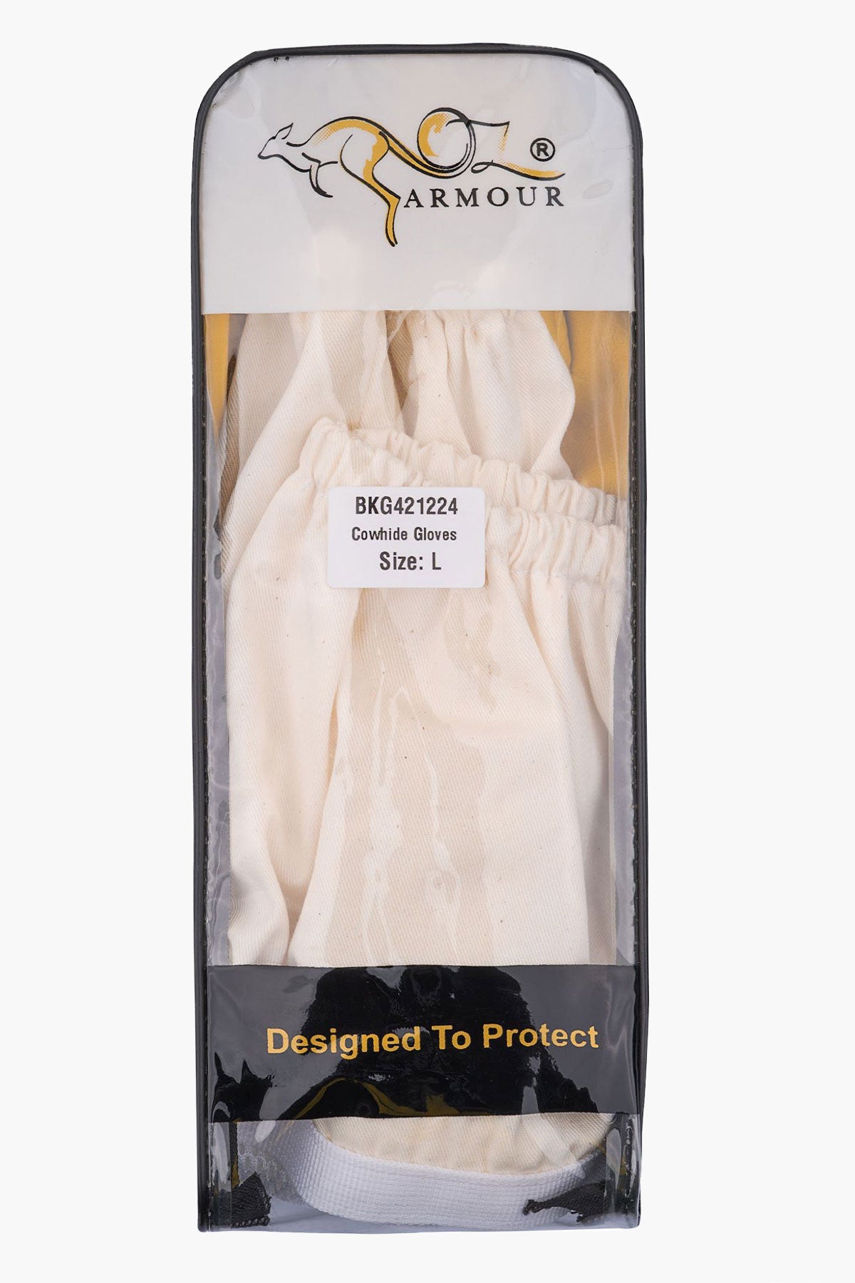 Children Cow Hide Ventilated Beekeeping Gloves - Gloves