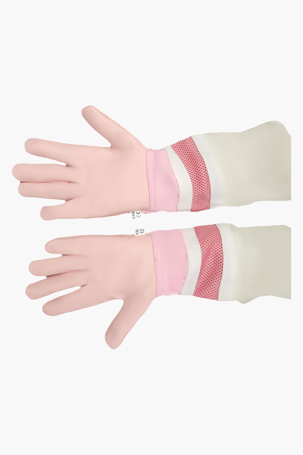 Children OZ ARMOUR Pink Cow Hide Ventilated Gloves - Gloves