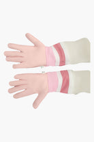 Children OZ ARMOUR Pink Cow Hide Ventilated Gloves - Gloves