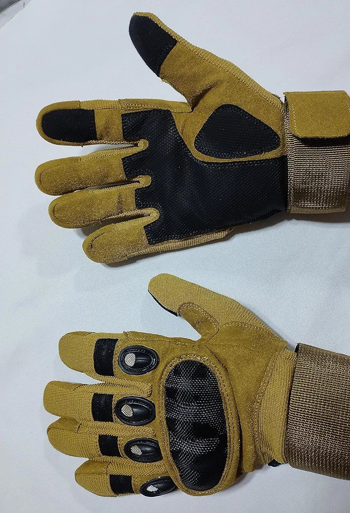 Durable Touch Screen Work Gloves - Full Finger Protective Gloves