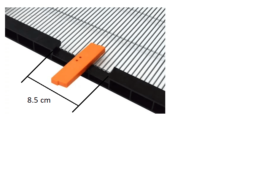 Hive Doctor USA Queen Excluder With Gated Plastic Rim - Queen Rearing