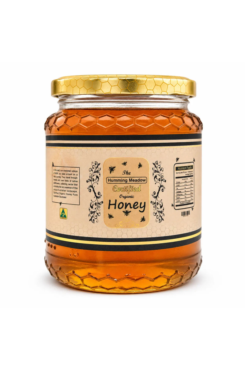 ACO Certified Organic Bloodwood Honey – 1/2 kg / 375ml Jar