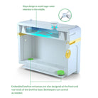 Side view showcasing the features of the NUCS Double.