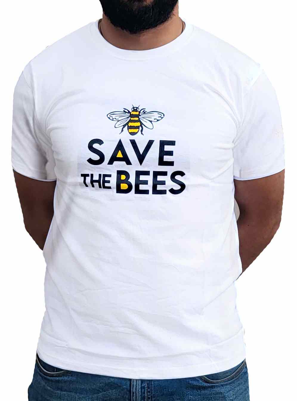 OZ ARMOUR Bee T-Shirts White - Work Wear