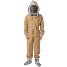 Khaki Poly Cotton Beekeeping Suit Man Wear