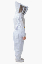 OZ ARMOUR POLY COTTON SEMI VENTILATED BEEKEEPING SUIT WITH FENCING VEIL - Premium Adult Suits and Jackets