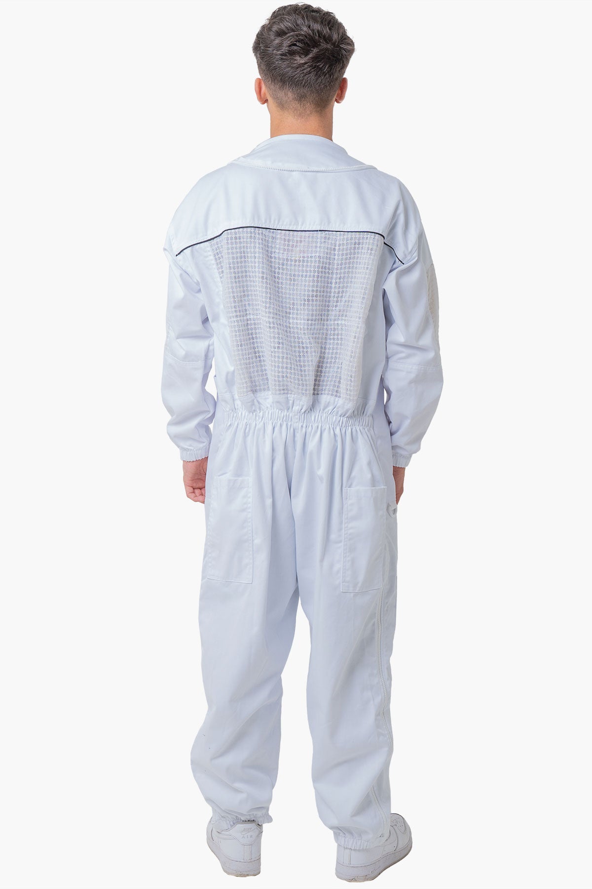 OZ ARMOUR Poly Cotton Semi Ventilated Beekeeping Suit With Round Brim Hat - Premium Adult Suits and Jackets