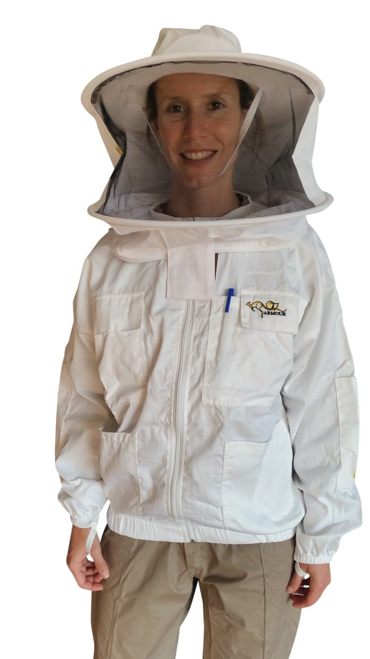 OZ ARMOUR Pre Shrunk Premium Heavy Duty Poly Cotton Jacket With Round Hat - Premium Adult Suits and Jackets