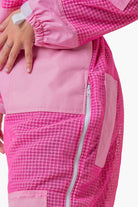 PINK OZ ARMOUR 3 Layer Mesh Ventilated Beekeeping Suit With Round Hat Veil - Premium Adult Suits and Jackets
