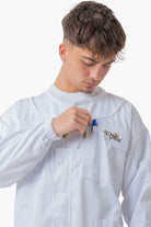 Pre Shrunk Poly Cotton Beekeeping Suit With Fencing Veil & Round Hat Veil - Premium Adult Suits