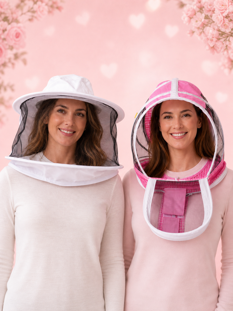 Beekeeping Veils with Round & Fencing Hats