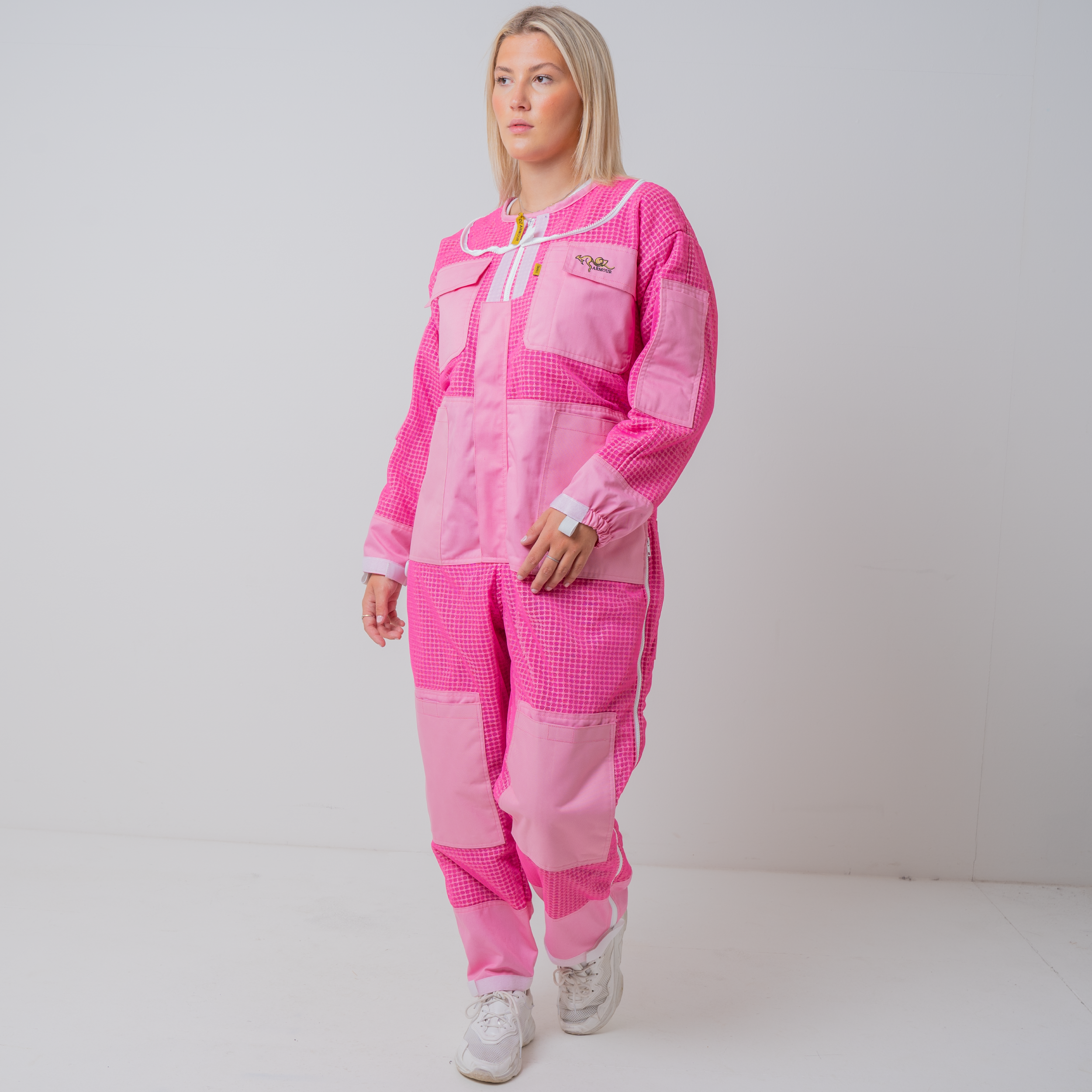 PINK Beekeeping Suit - Women Left Side