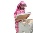  Children's pink Beekeeping suit With Fencing Veil