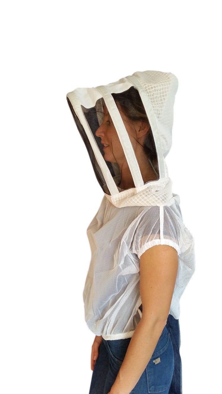 3 Layer Mesh Beekeeping Half Body/Waist Veil - Veil