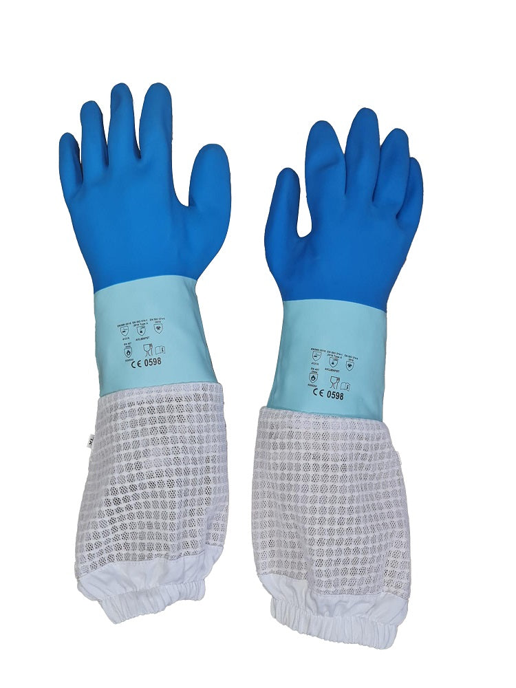 Rubber Beekeeping Gloves