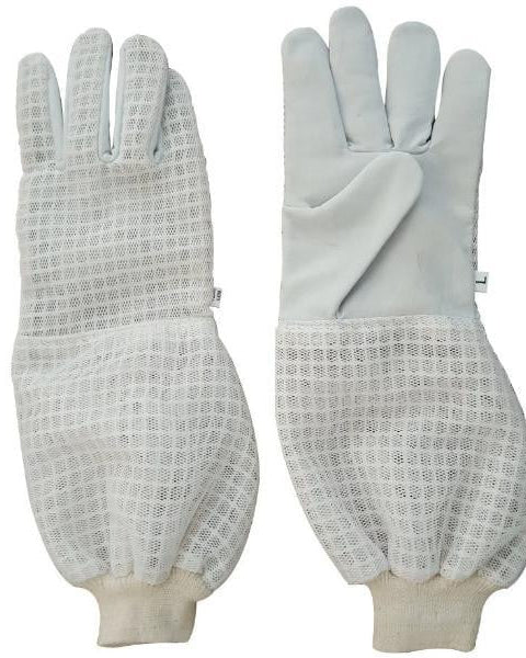 3-layer Mesh Ventilated Cow Hide Gloves