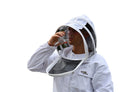 Beekeeping Suit With Fencing Veil & Round Hat Veil - Close Up