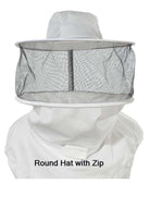Round Hat with Zip