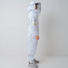 Poly Cotton Beekeeping Suit With Fencing Veil & Round Hat Veil - Right Side