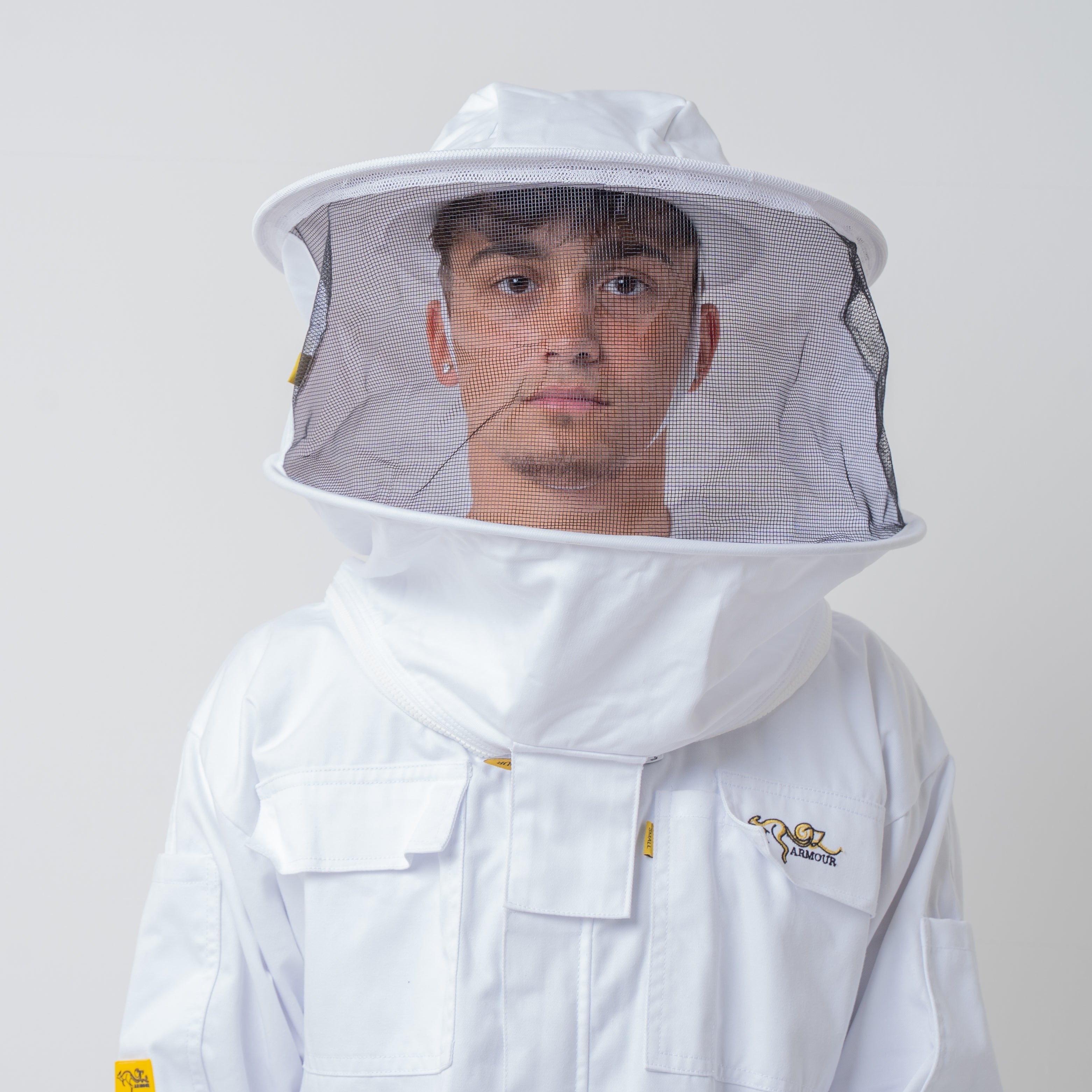  Beekeeping Suit With Fencing Veil - Close Up
